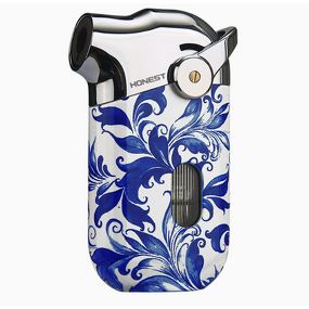 Lighter Manufacturer - Creative Windproof Straight Blue Flame Inflatable Metal Igniter for Cigarettes Business Gifts