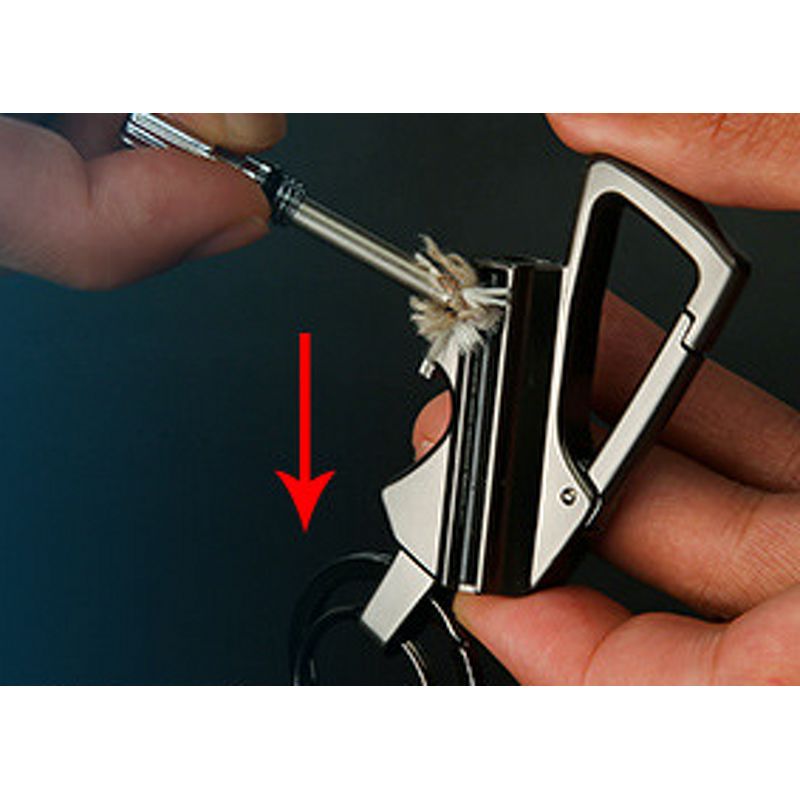 Multi-Functional Lighter Manufacturer - Outdoor Waterproof Kerosene Classic Design Metal Matchstick with Opener and Keychain