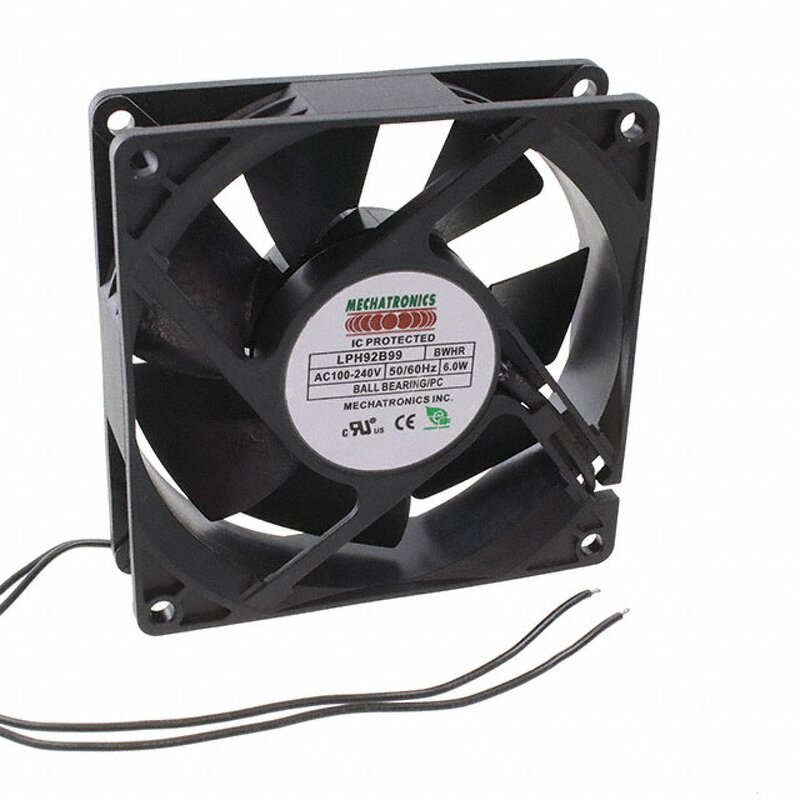Axial Fan Manufacturer - Brand New Original 119x38mm 115VAC Terminal 4715FS-12T-B30-D00