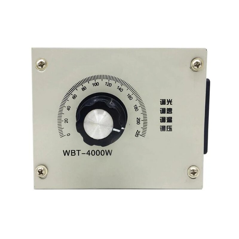Motor Speed Controller Manufacturer - 4000W AC 220V Variable Voltage Control for Fan Speed & Dimmer