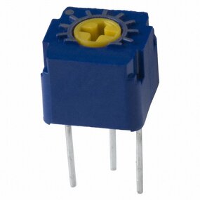 Trimmer Potentiometer Manufacturer - New Original 10K Ohm 0.5W PC Pin Top CT-6EP103