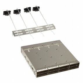 OSFP Cage Connector Manufacturer - Brand New Original 1x4 Press-Fit R/A 1-2338495-3