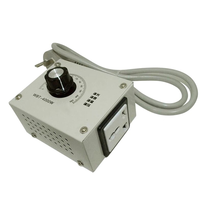 Motor Speed Controller Manufacturer - 4000W AC 220V Variable Voltage Control for Fan Speed & Dimmer