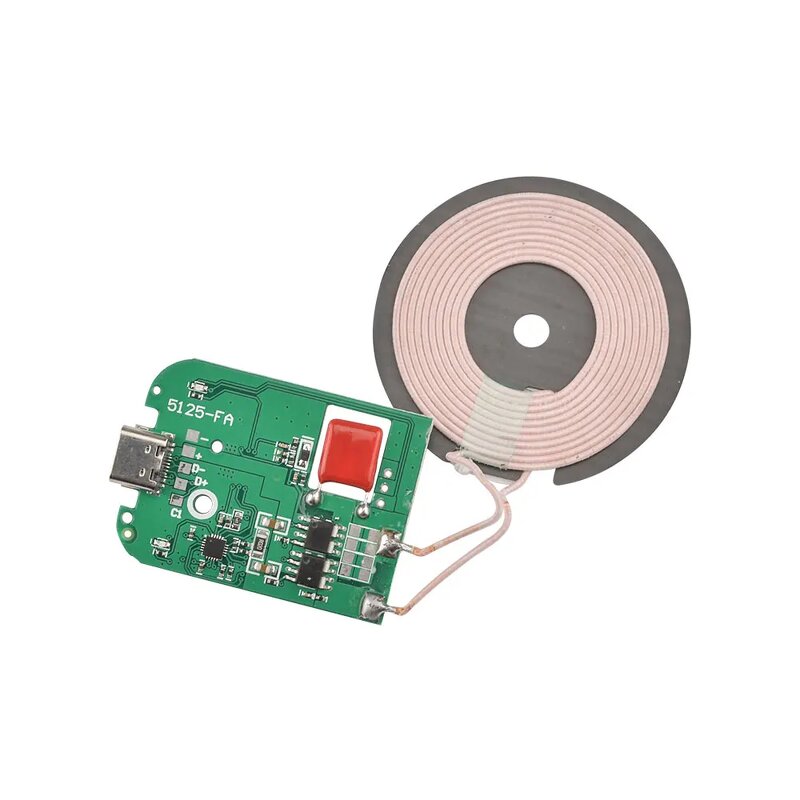 Wireless Charger Module Manufacturer - Type-C Micro-USB 5V 9V 5W-15W Transmitter PCBA Circuit Board Coil Standard