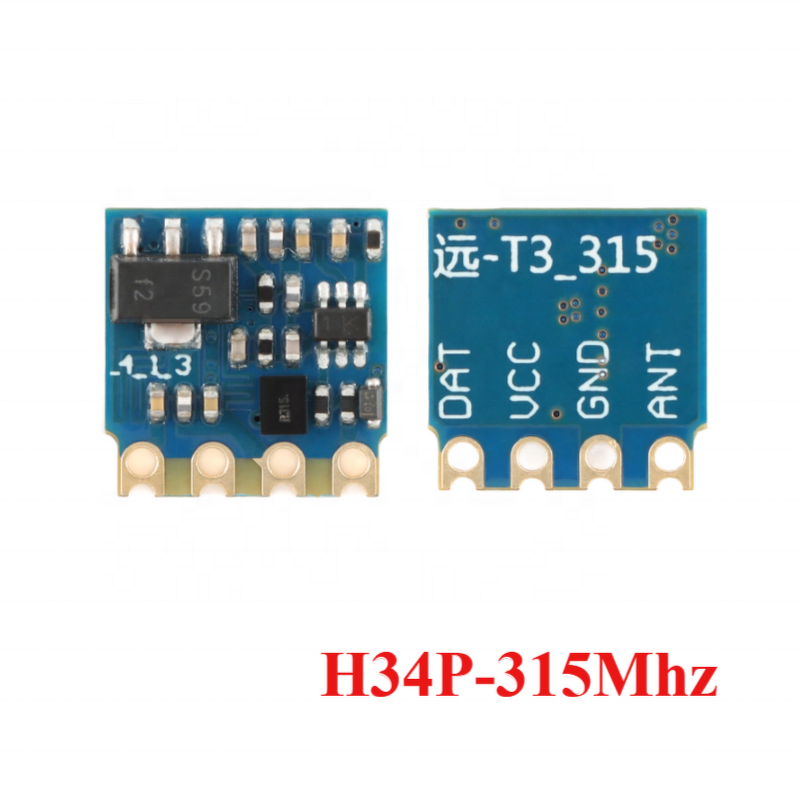 RF Transmitter Module Manufacturer - 5pcs H34P 433MHz 315MHz Wireless Remote Control 1000m ASK OOK