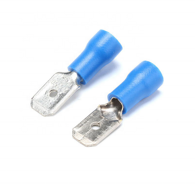 Terminal Connectors Manufacturer - 20pcs Male Female Pre-insulated Cold Pressed PVC Electrical Crimp MDD1.25-250 FDD1.25-250
