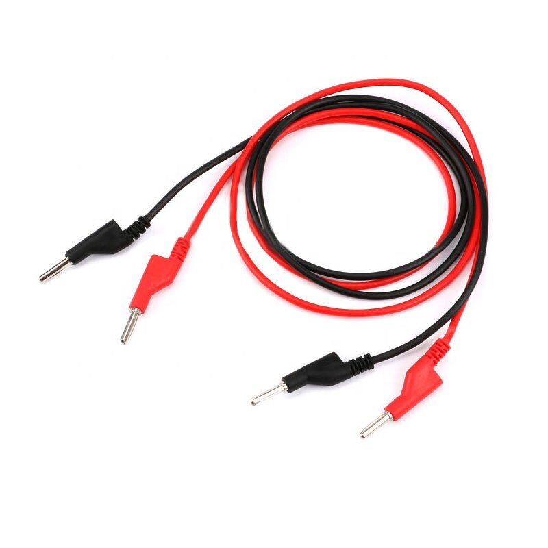Test Lead Wire Manufacturer - High Quality Double End Banana Plug Alligator Clip Silicone for Multimeter DIY