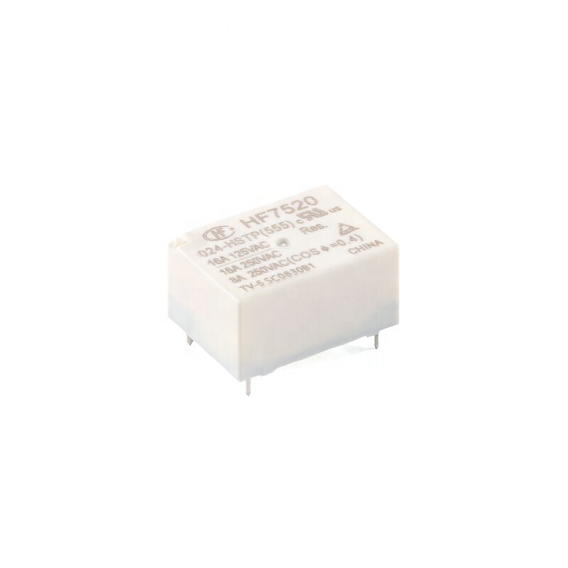 Power Relay Manufacturer - HF7520 DC 5V 12V 24V 4Pin Small High Power HF7520-005-HSTP HF7520-012-HSTP