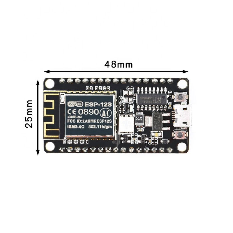 Development Board Manufacturer - Original 2M Based on ESP8266 WiFi Module ESP-12S for Aliyun CH340 NodeMCU