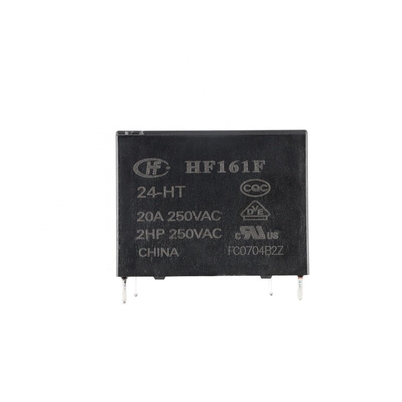 Relay Manufacturer - New Original HF161F Power DC 12V 24V 4 Pin HF161F-12-HT HF161F-24-HT