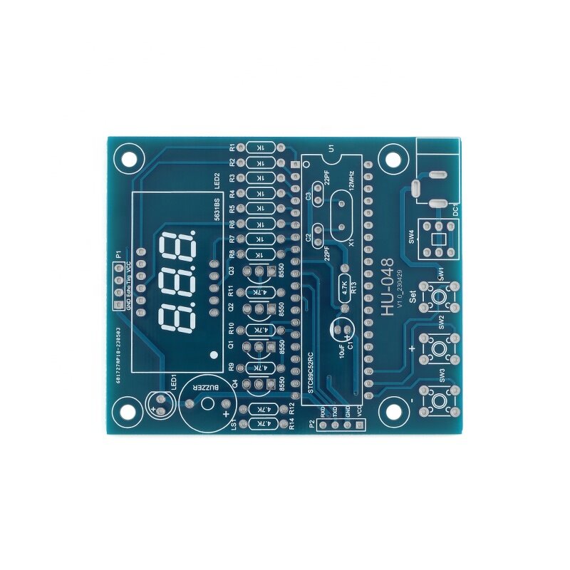 Ultrasonic Rangefinder Kit Manufacturer - DIY 0-4M Distance Measuring Car Reverse Radar Alarm 51 Single Chip STC