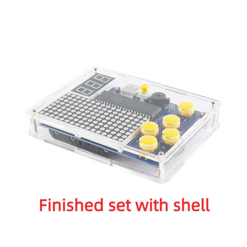 Game Console Kit Manufacturer - Funny Pixel 51 Single Chip MCU DIY Electronic Module Production Parts