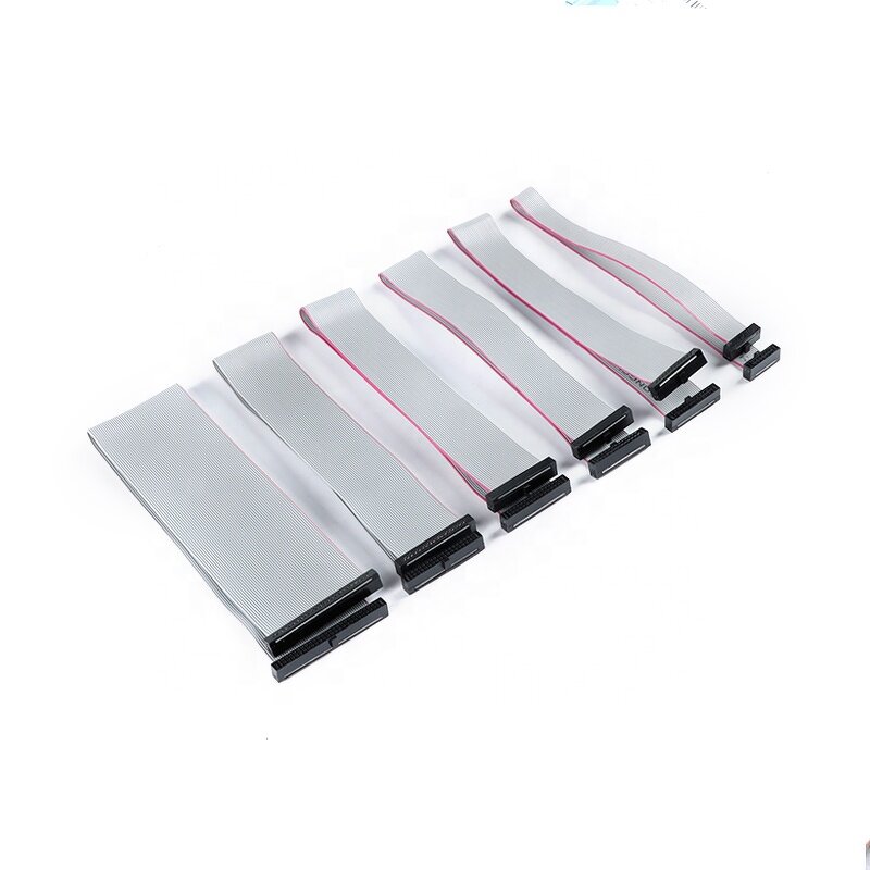 Flat Ribbon Data Cable Manufacturer - 1.27mm Pitch FC-6/8/10/14/16/20/40/50 Pin 20CM for JTAG ISP Download