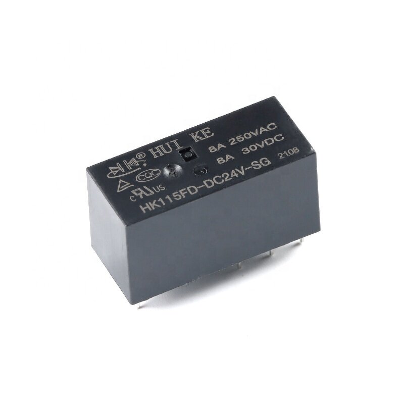 Relay Manufacturer - HK115FD DC 5V 12V 24V 8A 8 Pins Conversion Power HK115FD-DC5V-SG HK115FD-DC12V-SG
