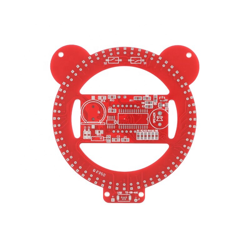 Electronic Clock Kit Manufacturer - Light Controlled Temperature Creative Alarm Clock Assembly 51 Single-chip
