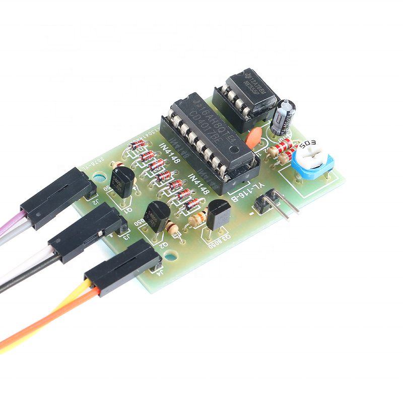 Electronic Kit Manufacturer - CD4017 NE555 Flash Light Explosion Flashing LED Suite DIY Learning Strobe Module