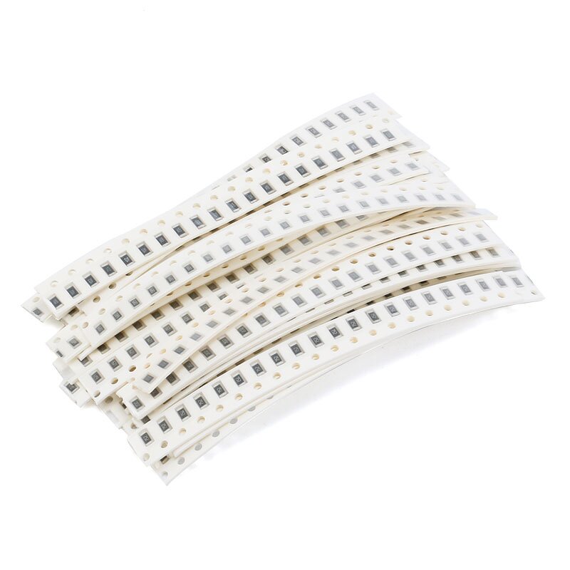 SMD Resistors Kit Manufacturer - 800pcs 1206 Assorted 1% 0R-2M 2Ohm-2KOhm DIY Electronic Component