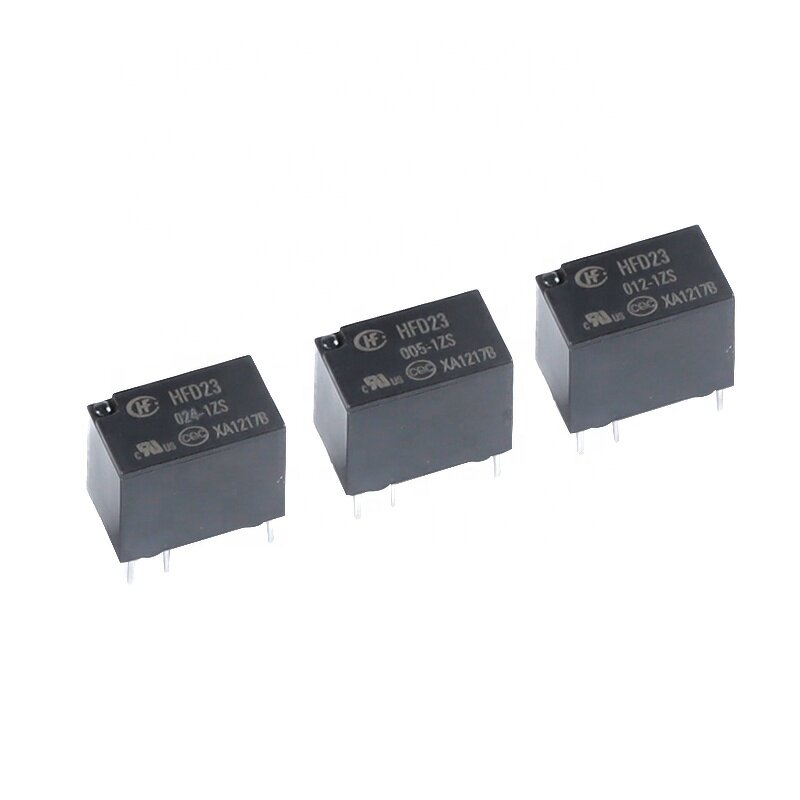 Relay Manufacturer - HFD23 S DC 24V 12V 5V 6-pin Group Conversion Ultra Small High Sensitivity