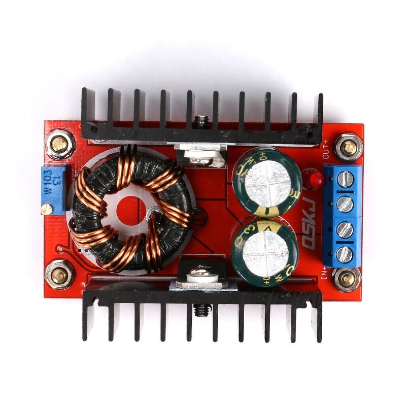 DC-DC Boost Converter Manufacturer - 150W Step up 10-32V to 12-35V 10A for Laptop Voltage Charge