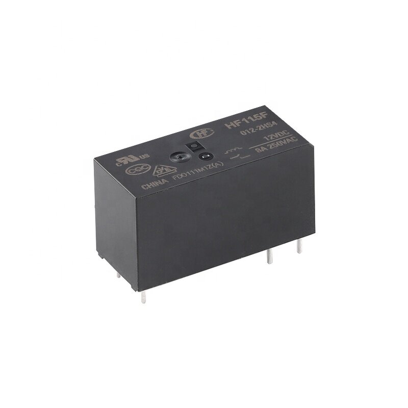 High Power Relay Manufacturer - HF115F DC 5V 12V 24V 6 Pin Two Group Normally Open HF115F-005-2HS4