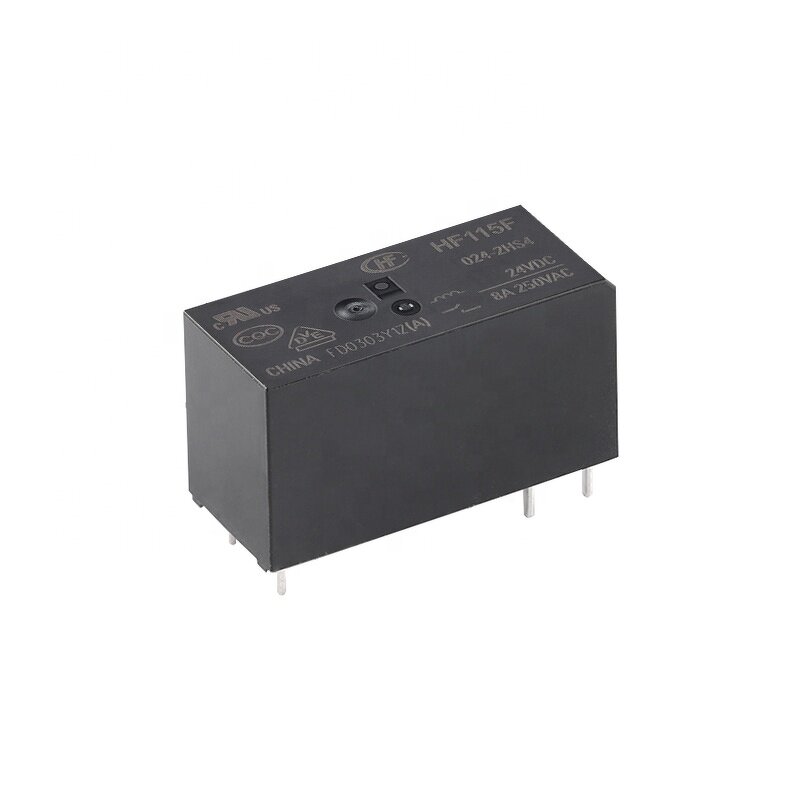 High Power Relay Manufacturer - HF115F DC 5V 12V 24V 6 Pin Two Group Normally Open HF115F-005-2HS4