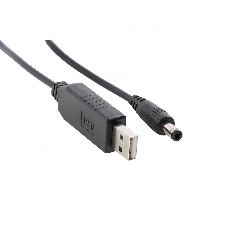 USB Power Boost Module Manufacturer - DC 5V to DC 9V 12V Step up Converter Adapter Cable 2.1x5.5mm Plug