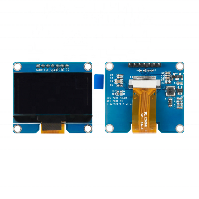 OLED Module Manufacturer - 1.54 Inch 128x64 Screen SSD1309 SPI IIC I2C for Arduino 4Pin 7Pin
