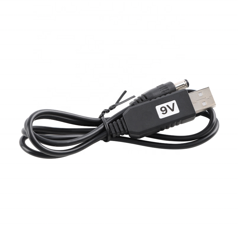 USB Power Boost Module Manufacturer - DC 5V to DC 9V 12V Step up Converter Adapter Cable 2.1x5.5mm Plug