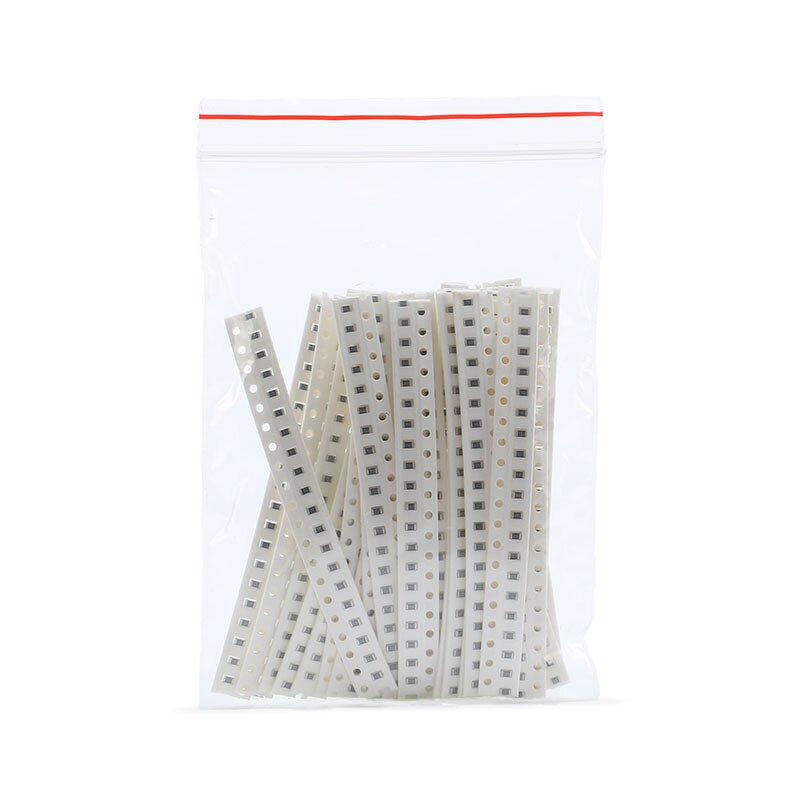 SMD Resistors Kit Manufacturer - 800pcs 1206 Assorted 1% 0R-2M 2Ohm-2KOhm DIY Electronic Component