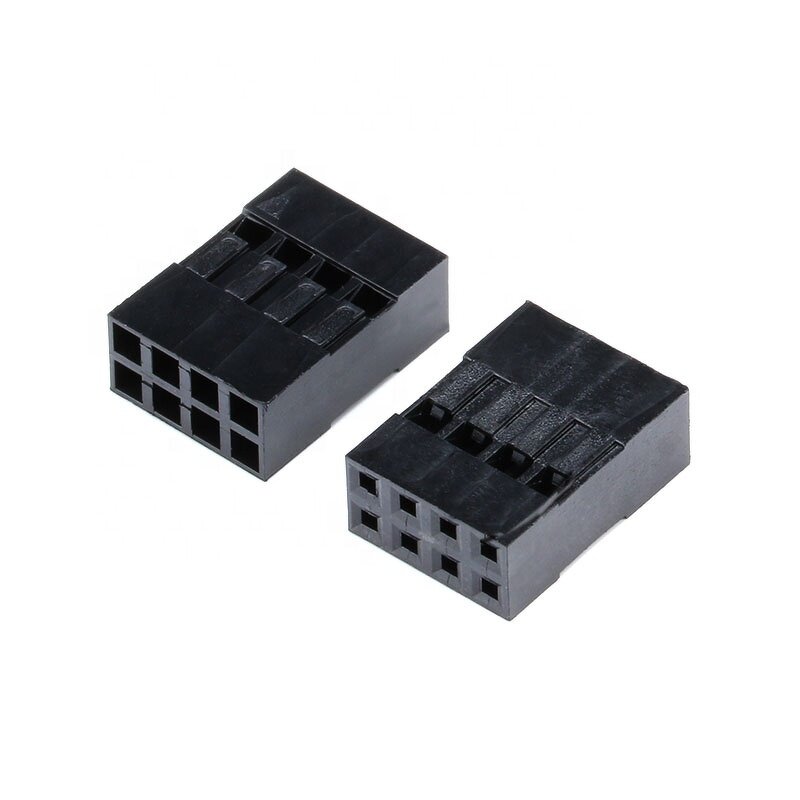 Dupont Connector Manufacturer - 50pcs 2.54mm Double Row 2x2-20 Pin Plastic Shell Plug Housing