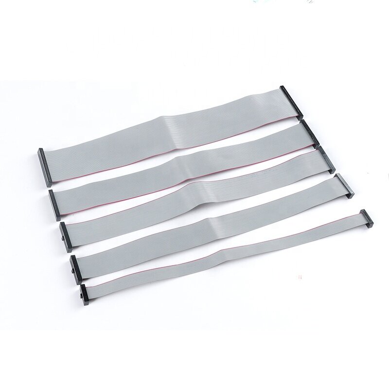 Flat Ribbon Data Cable Manufacturer - 1.27mm Pitch FC-6/8/10/14/16/20/40/50 Pin 20CM for JTAG ISP Download