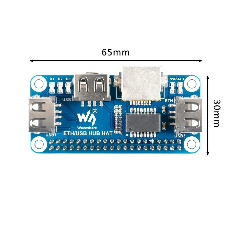 USB to Ethernet Adapter Manufacturer - RJ45 Network Port USB Hub for Raspberry Pi 4 Zero W