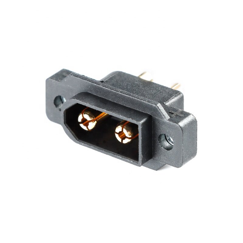 Panel Mount Connector Manufacturer - 10pcs XT60EW-M Black Male Plug for RC Drone FPV Racing