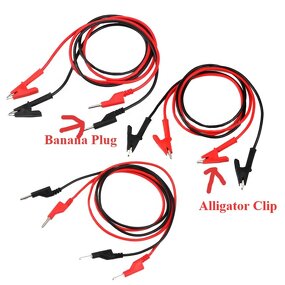 Test Lead Wire Manufacturer - High Quality Double End Banana Plug Alligator Clip Silicone for Multimeter DIY