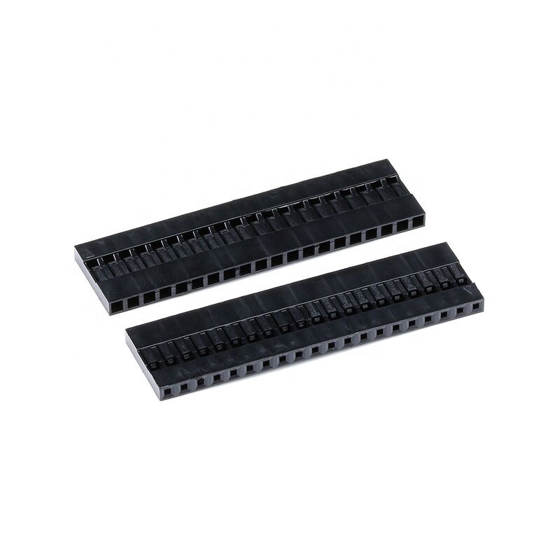 Dupont Connector Manufacturer - 50pcs 2.54mm Single Row 1P-20P Plastic Shell Plug Housing