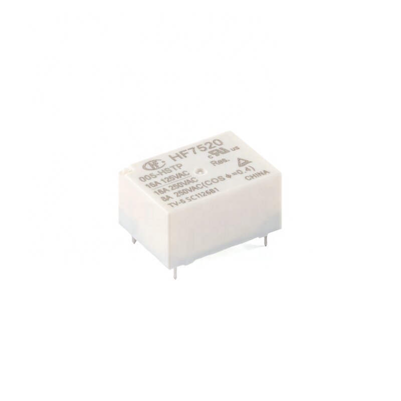 Power Relay Manufacturer - HF7520 DC 5V 12V 24V 4Pin Small High Power HF7520-005-HSTP HF7520-012-HSTP