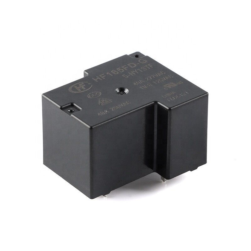 High Power Relay Manufacturer - DC 5V 12V 24V 40A HF165FD HF165FD-G-5-HY1STF HF165FD-G-12-HY1STF
