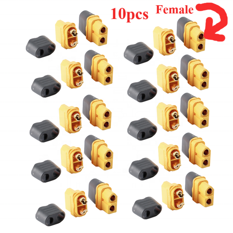 Power Connector Manufacturer - 10pcs XT60H Male Female Bullet T Plug for RC Parts