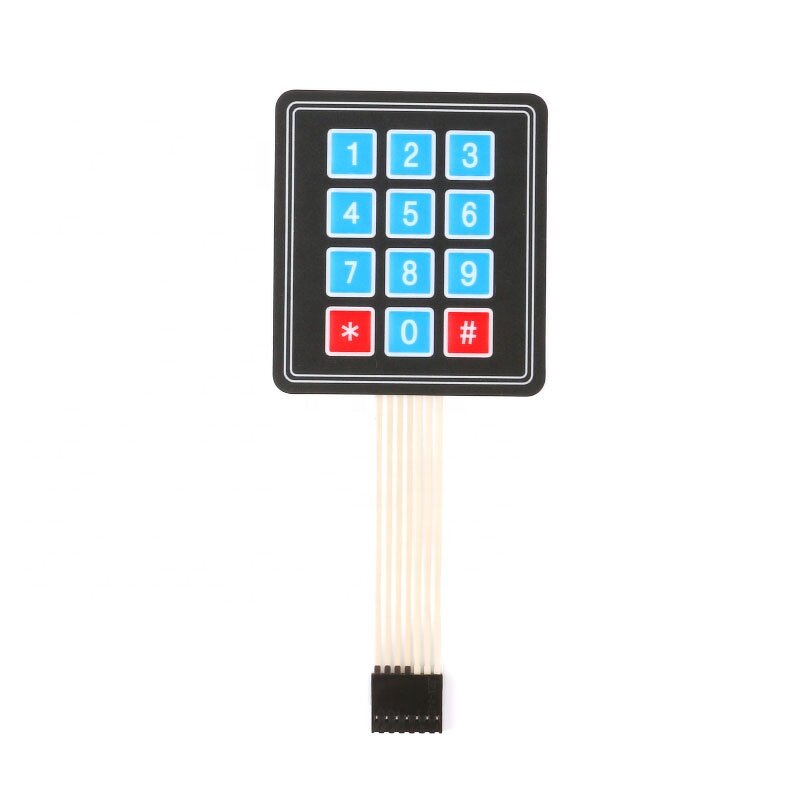 Membrane Switch Kit Manufacturer - Matrix Array Keyboard Control Panel for Arduino 1-20 Key 3x4 4x4 4x5