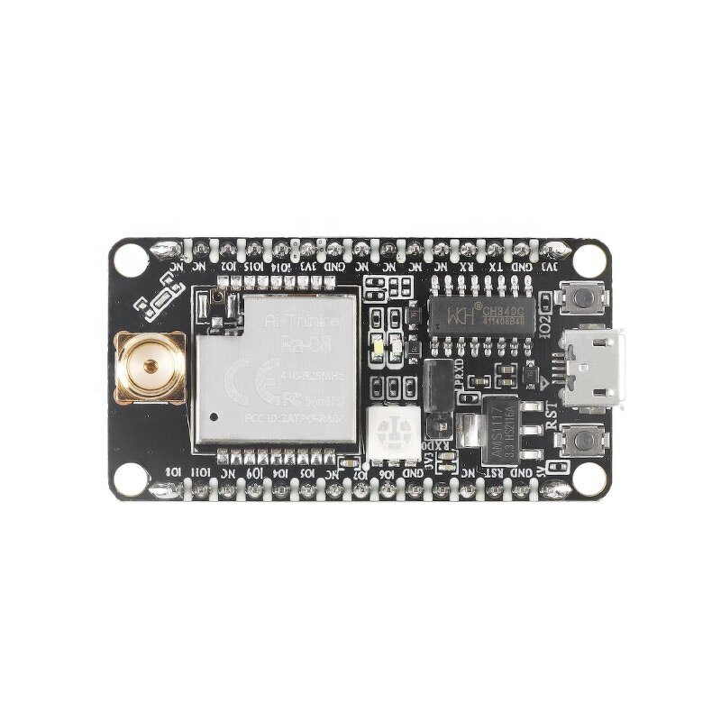 LoRaWAN RF Module Development Board Manufacturer - Hott Ra-08H MCU Interface 915MHz Antenna Ra-08H-Kit
