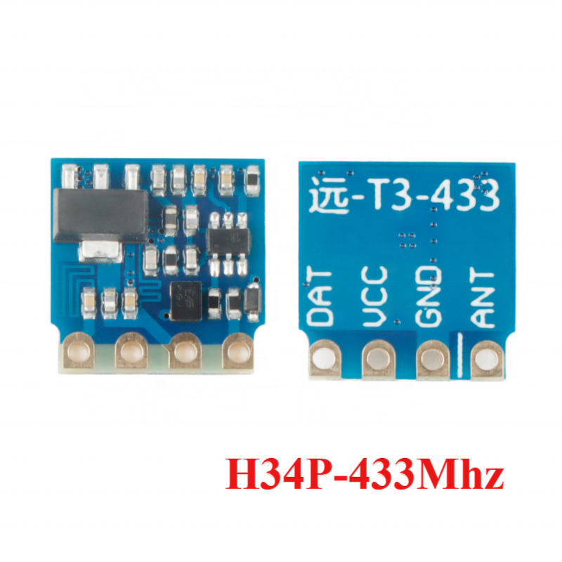 RF Transmitter Module Manufacturer - 5pcs H34P 433MHz 315MHz Wireless Remote Control 1000m ASK OOK