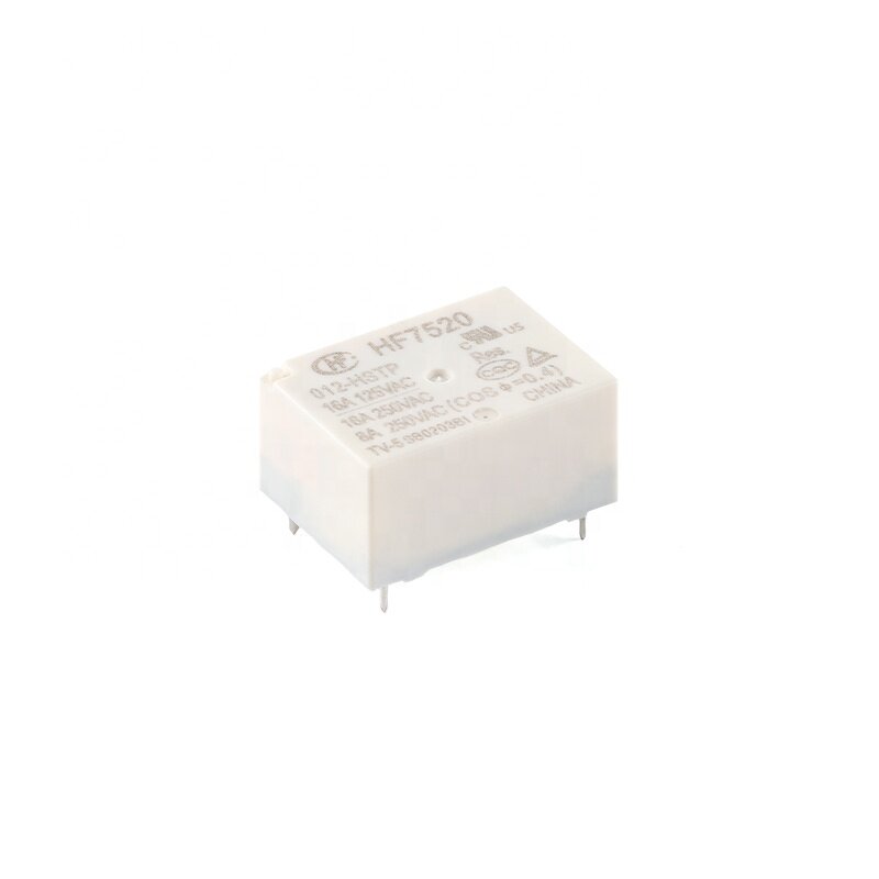 Power Relay Manufacturer - HF7520 DC 5V 12V 24V 4Pin Small High Power HF7520-005-HSTP HF7520-012-HSTP