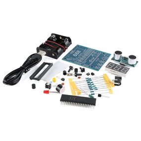 Ultrasonic Rangefinder Kit Manufacturer - DIY 0-4M Distance Measuring Car Reverse Radar Alarm 51 Single Chip STC