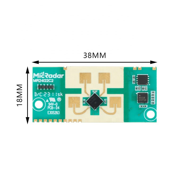 Radar Sensor Manufacturer - R24ETT1 Trajectory Tracking 2.4G Millimeter Wave Human Presence Sensing Linkage Perception