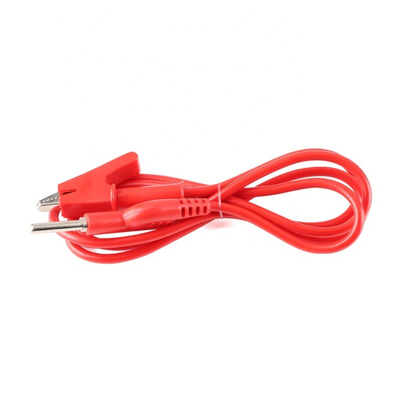 Test Lead Wire Manufacturer - High Quality Double End Banana Plug Alligator Clip Silicone for Multimeter DIY