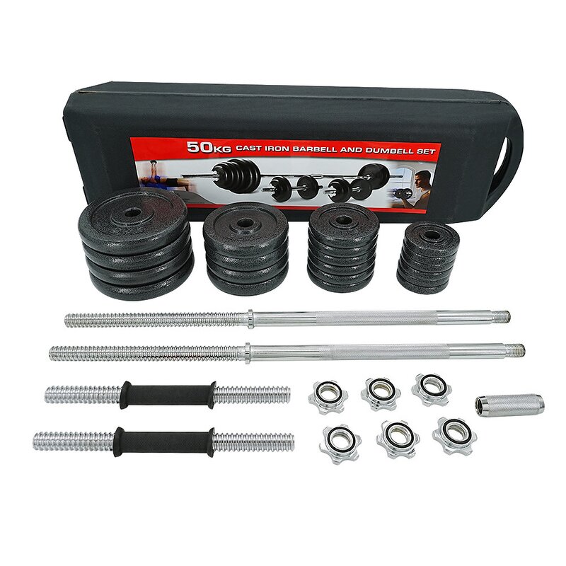 Adjustable Dumbbell Set Manufacturer - Wholesale Fitness Equipment with Storage Box 20KG Lifting Free Weights Combination