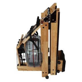 Water Resistance Rowing Device Manufacturer - Football Trainer Wooden Double Track Folding Aerobic Home Fitness Equipment