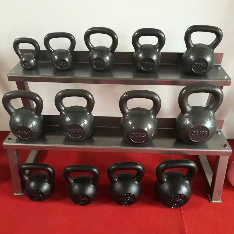 Cast Iron Kettlebell Manufacturer - High Quality Gym Use Fitness Exercise Free Weight Strength Bodybuilding Cheap