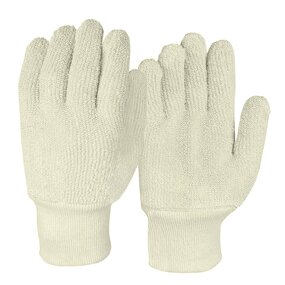 Terry Cloth Gloves Manufacturer - Seamless Plush Fabric for Bakers Comfortable Durable Heat Resistant Heavy Weight with Knit Wrist