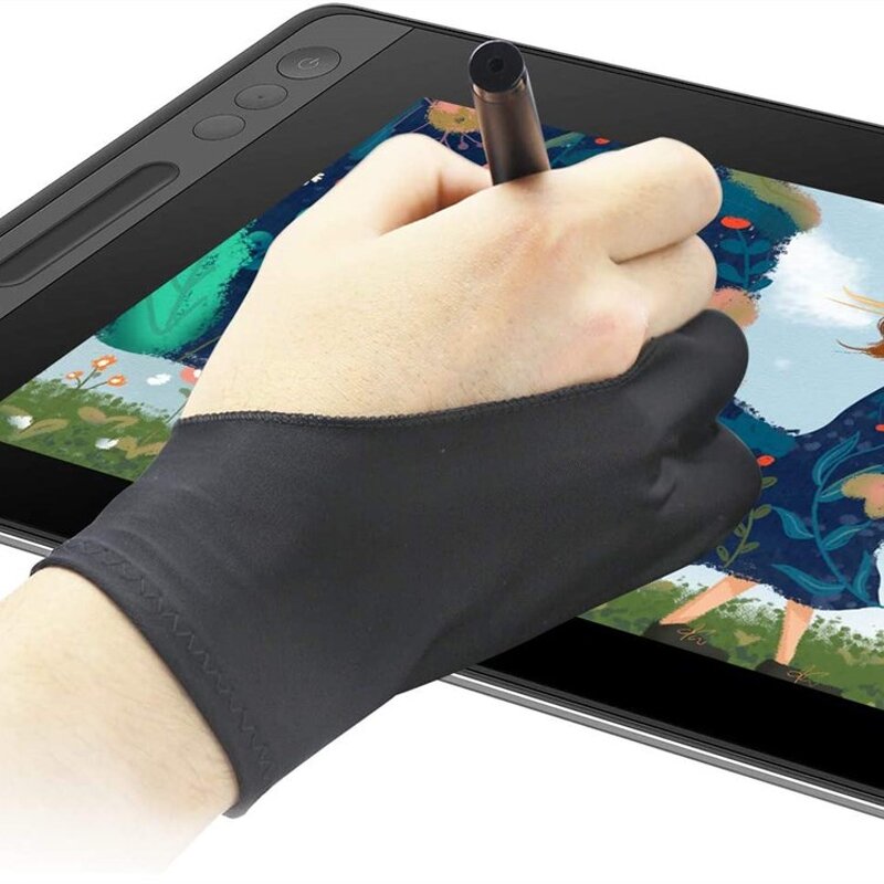 Artist Drawing Tablet Glove Manufacturer - ZMSAFETY Flexible Reduces Friction for Paper Sketching IPad Sketching Board for Right or Left Hand